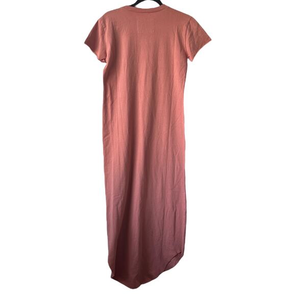 Frank & Eileen Harper Perfect Tee Maxi Dress In Squash Size XS - Picture 3 of 10